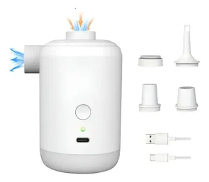 Inflador Portátil Eléctrico Gadnic Ajustable Usb 600 L/min