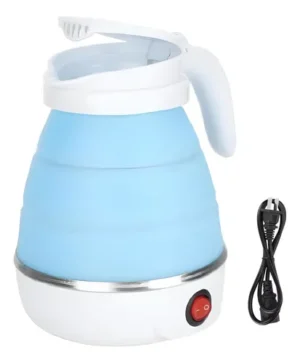 Pava Jarra Eléctrica Hervidor Plegable Portátil Viaje Color