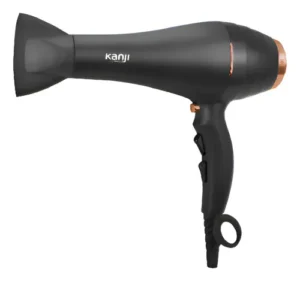 Secador De Pelo Aire Frio Calor 2000w Kanji Beauty Color Negro