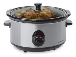 Olla Coccion Lenta 3.5 Litros 4 Perso Ceramica Shabat Kosher Color Gris Frecuencia 50Hz/60Hz