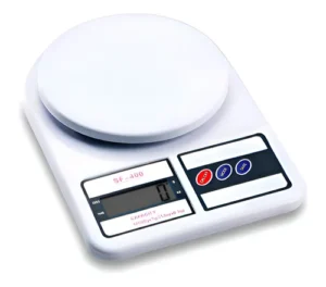 Balanza de cocina digital SQ Cozinha SF-400 pesa hasta 10kg Blanco